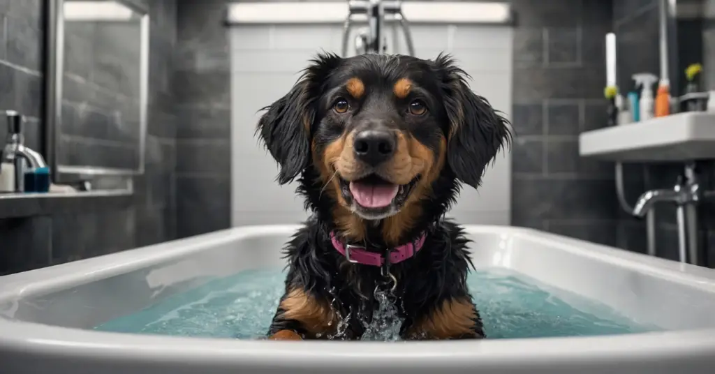 Dog Bathing