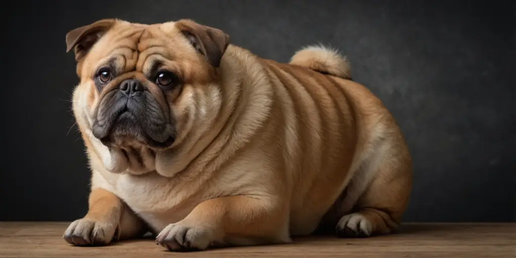 An Obese Dog